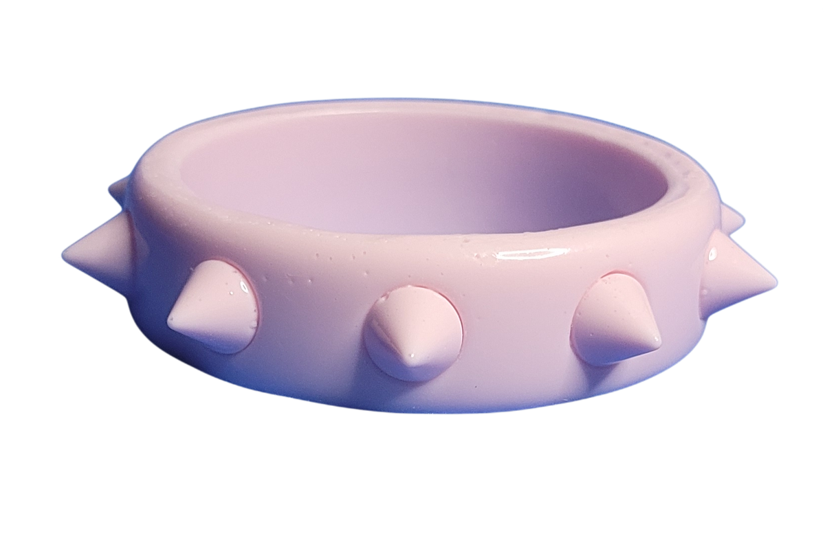 Pink stud bangle
