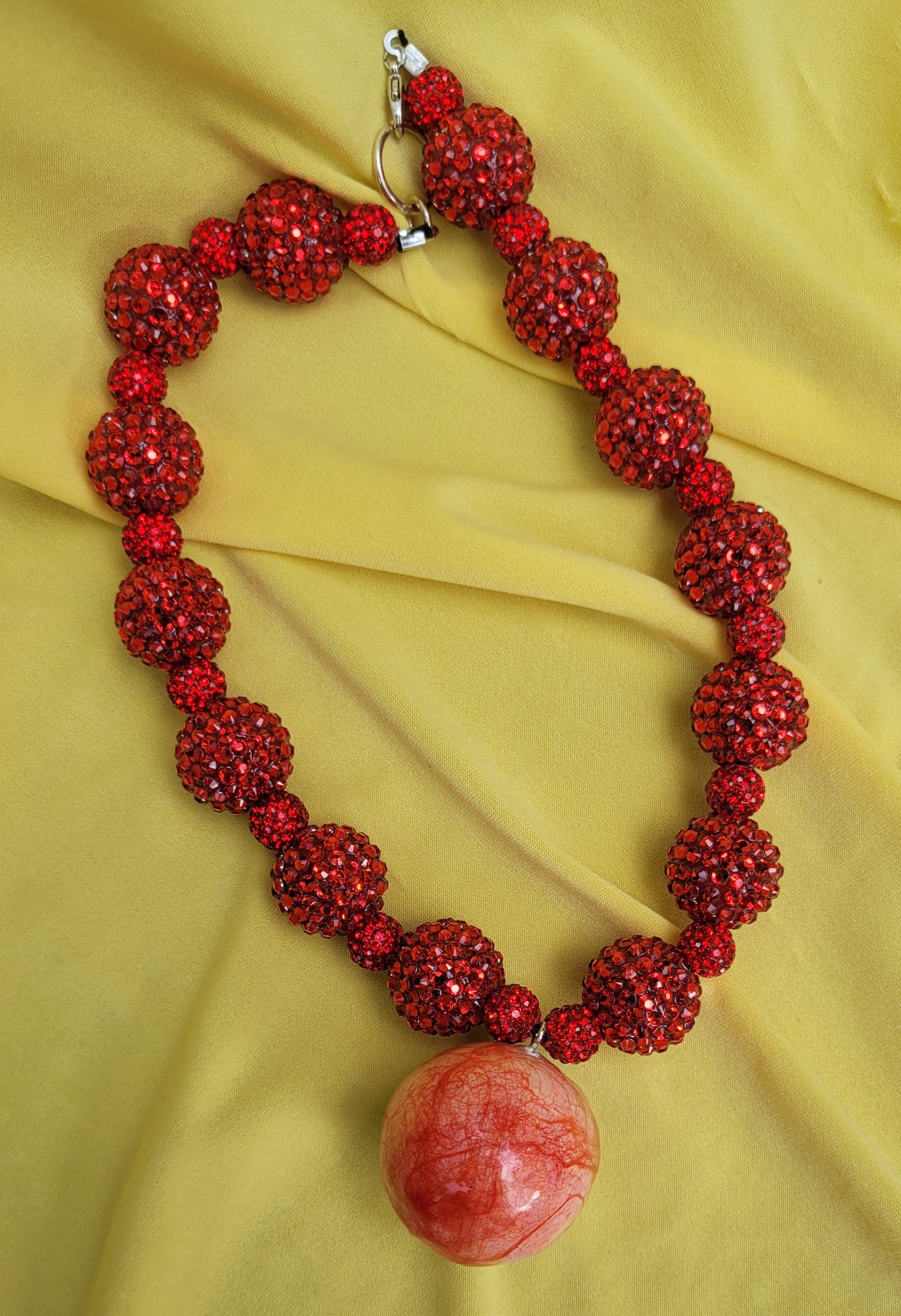 Eyeball necklace