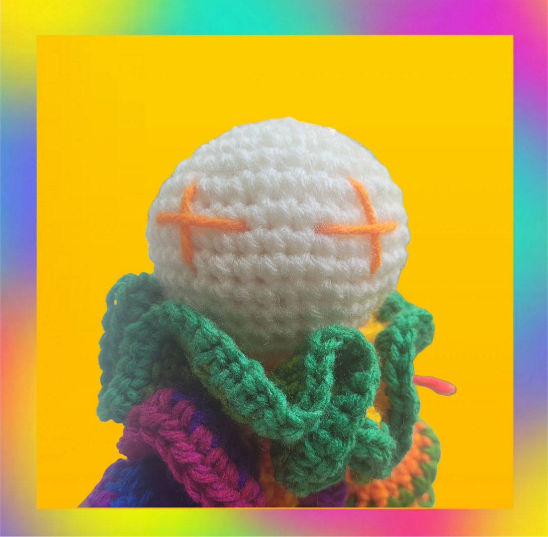 Rainbow clown