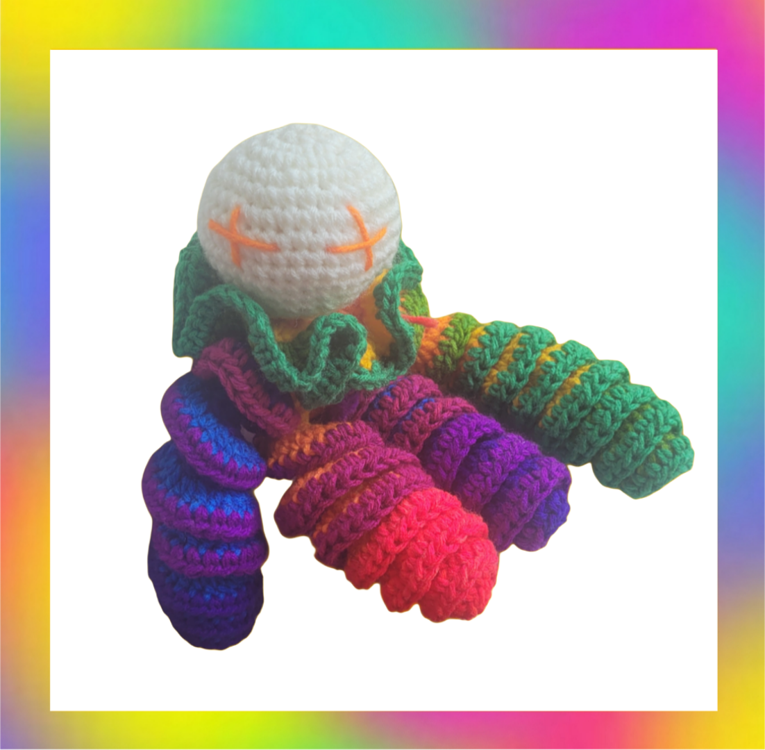 Rainbow clown