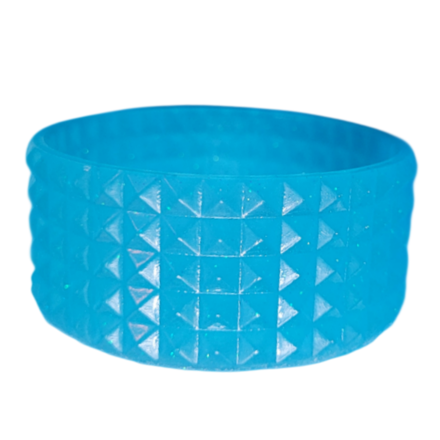 Blue glow bangle