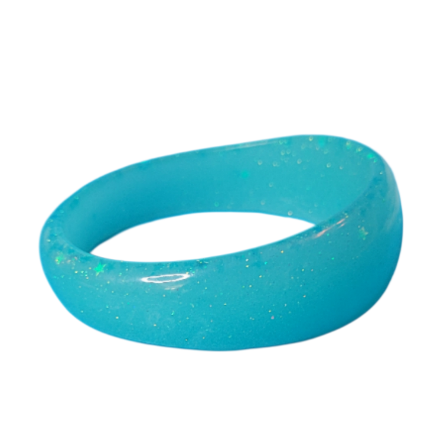 Teal bangle