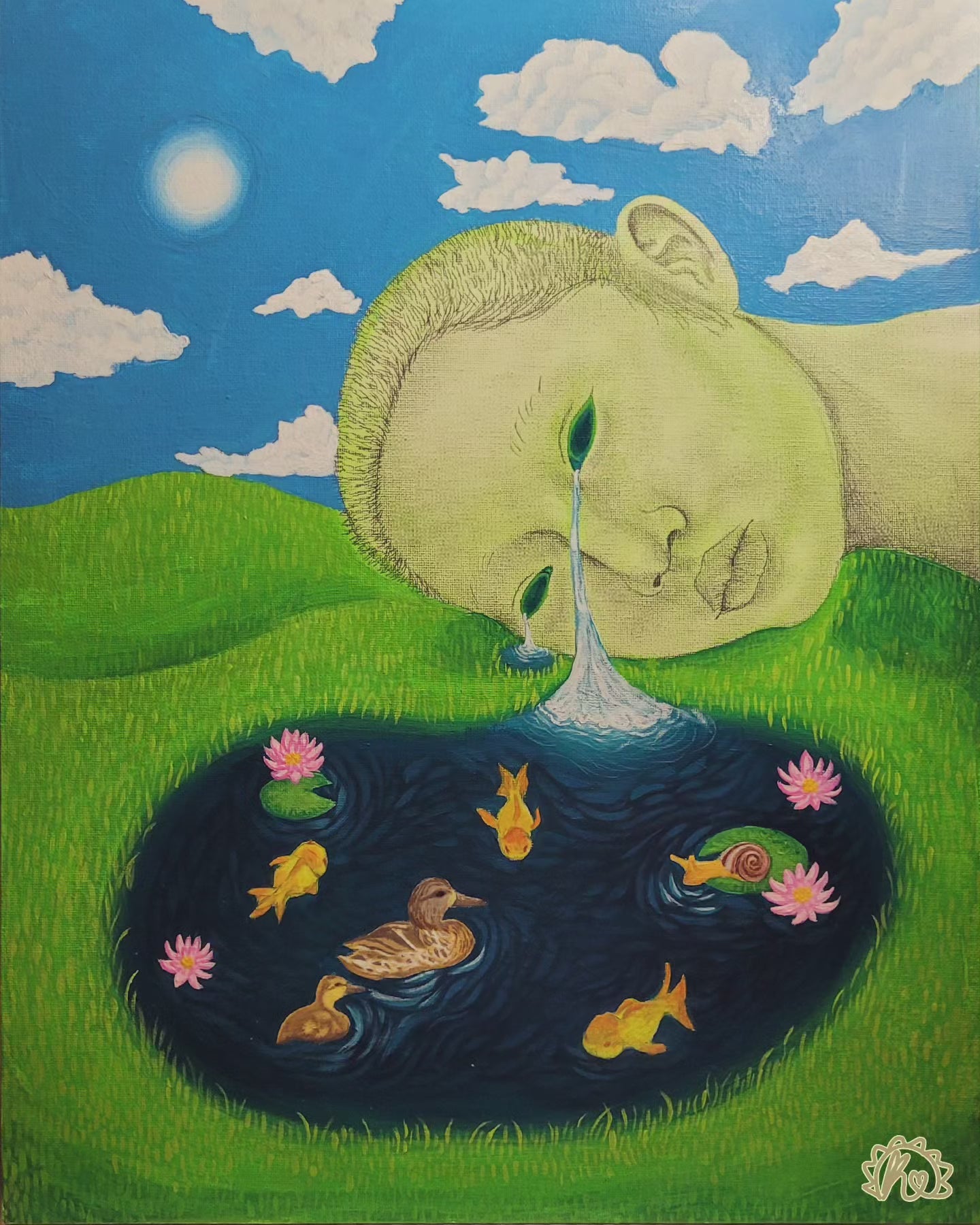 "Providing"11x14inch print