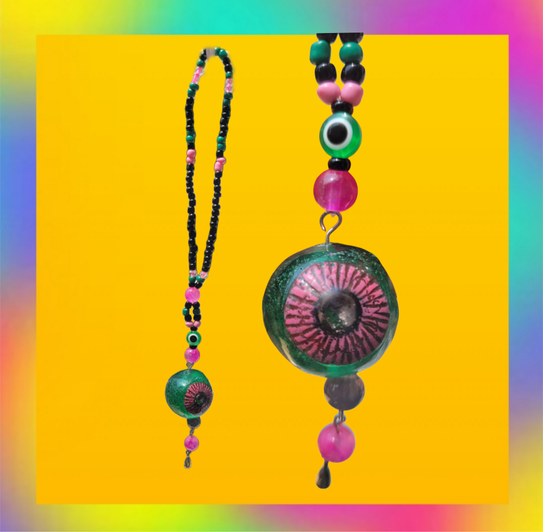 Rear view mirror charm