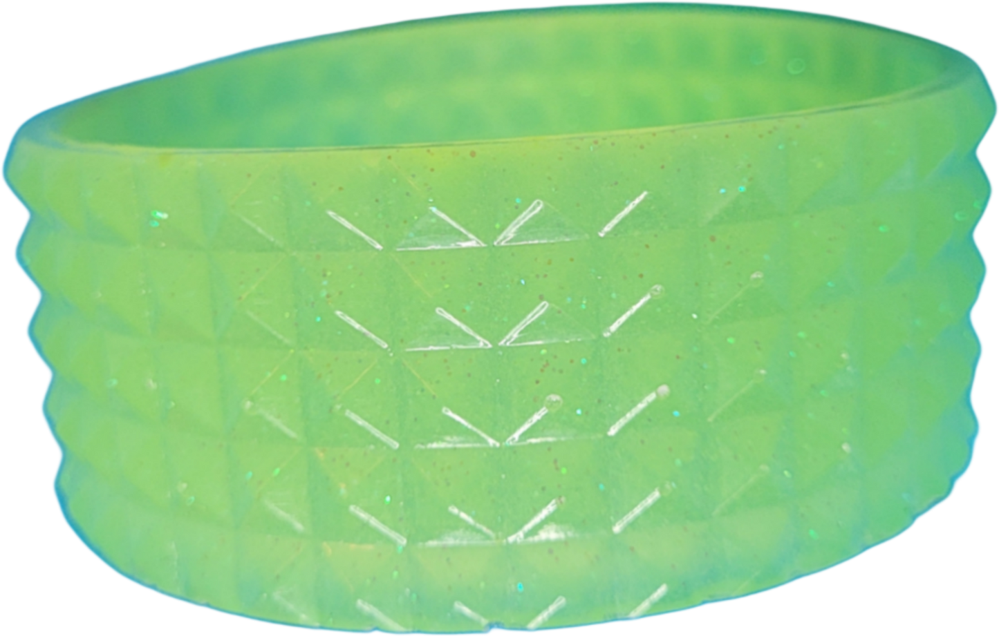Glow green bangle
