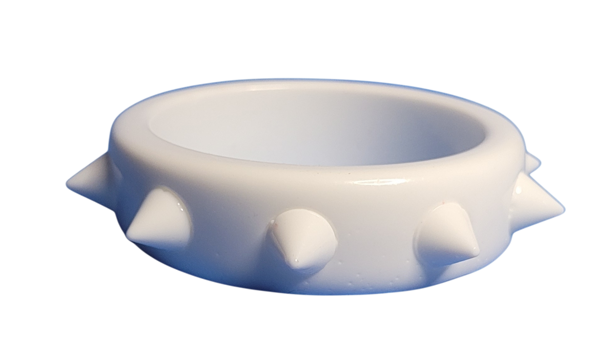 White studded bangle