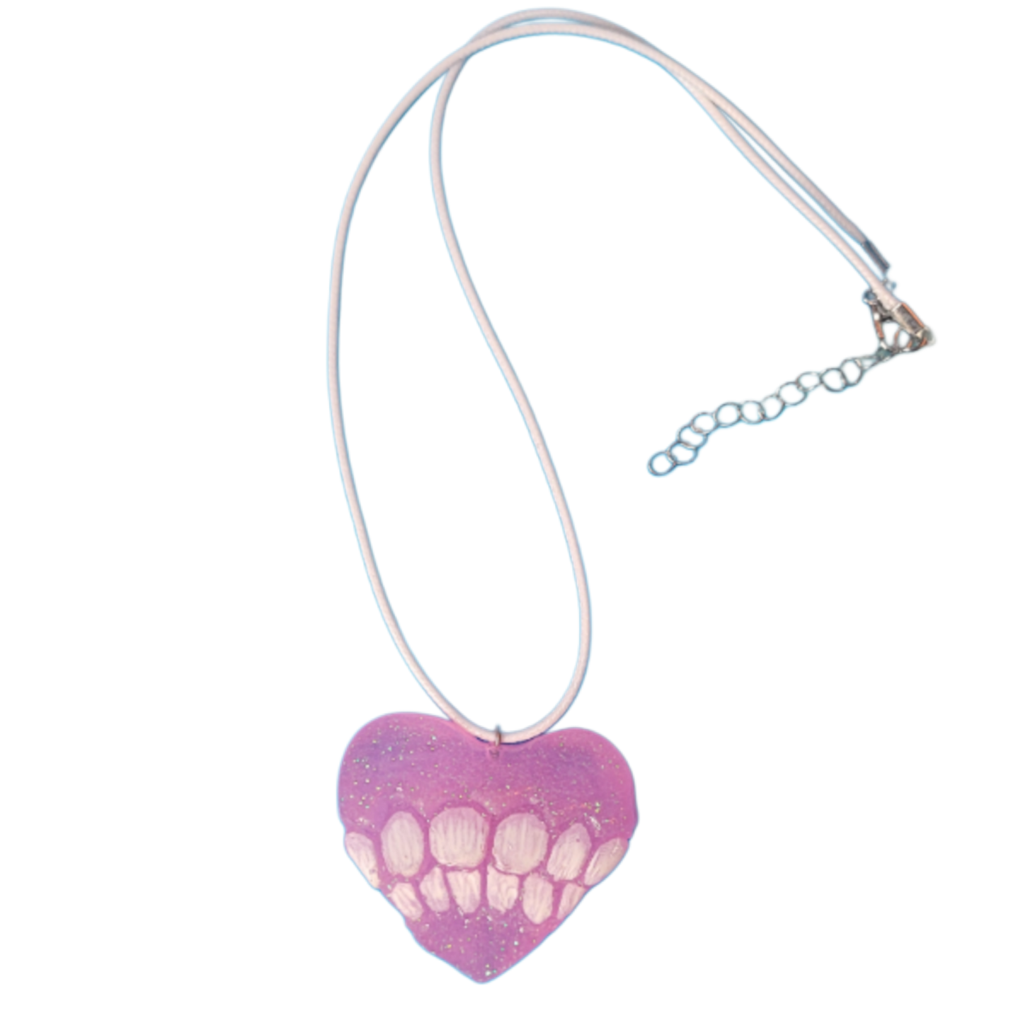 Pink eat your heart out necklace