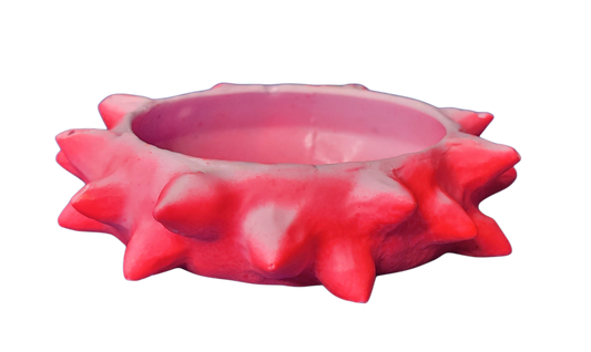 Florescent Pink spike bangles