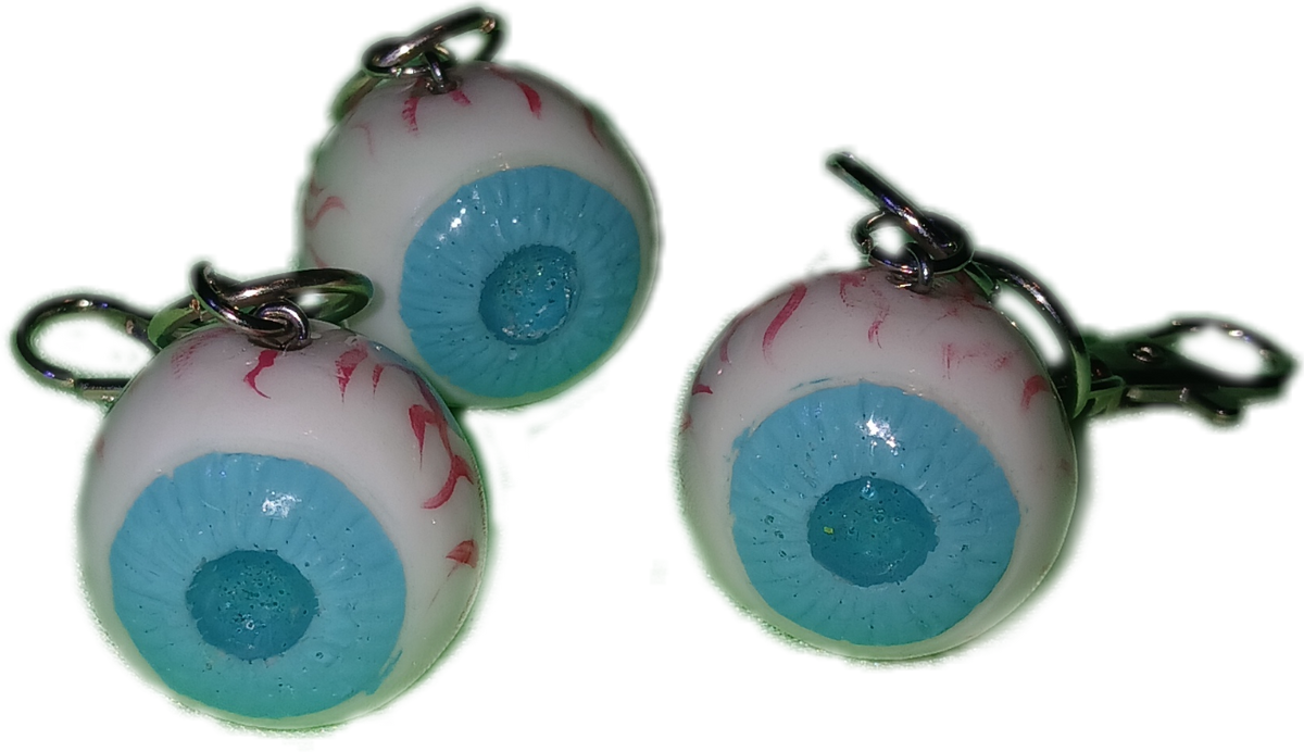 Eyeball keychains