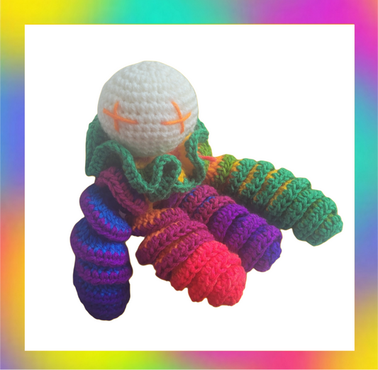 Rainbow clown