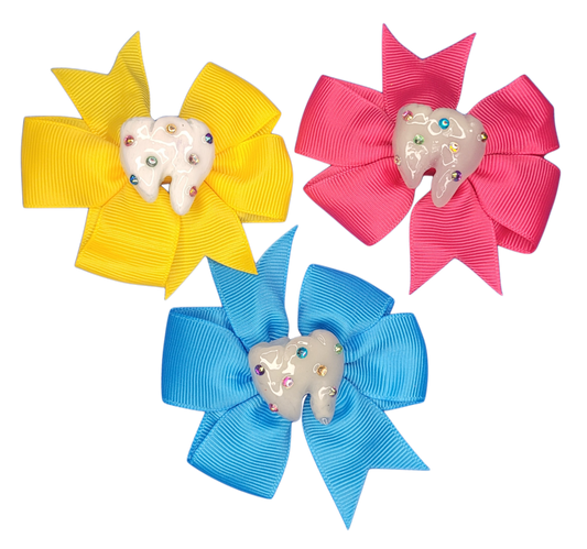Tooth hair clips