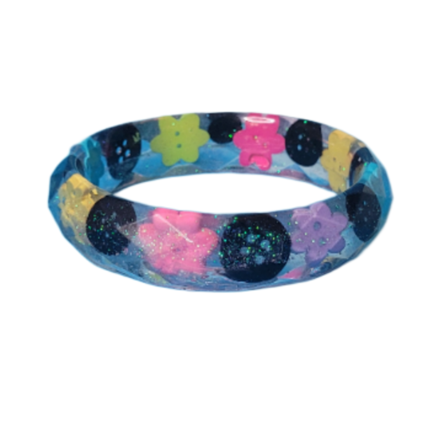 Mini buttons bangle