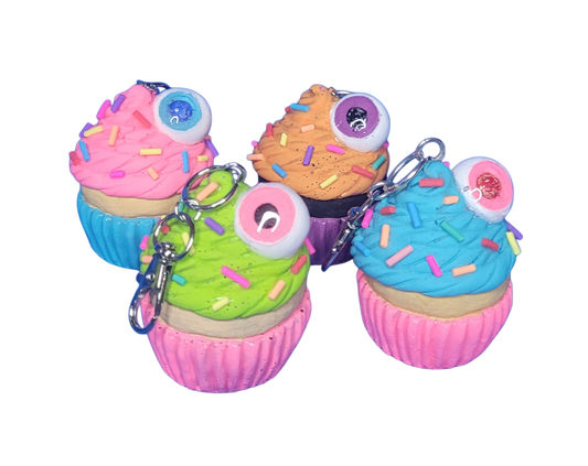 Cupcake bag charms
