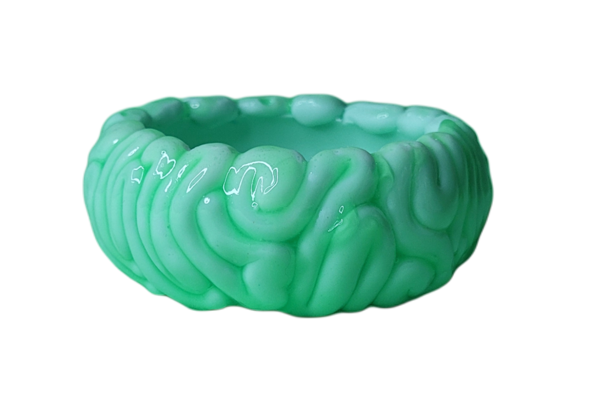Glow pastel brain bangles