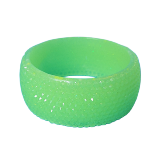 Glimmer green bangle