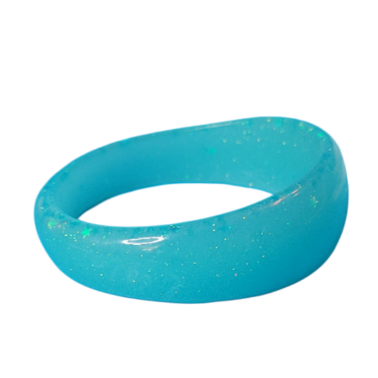 Teal bangle