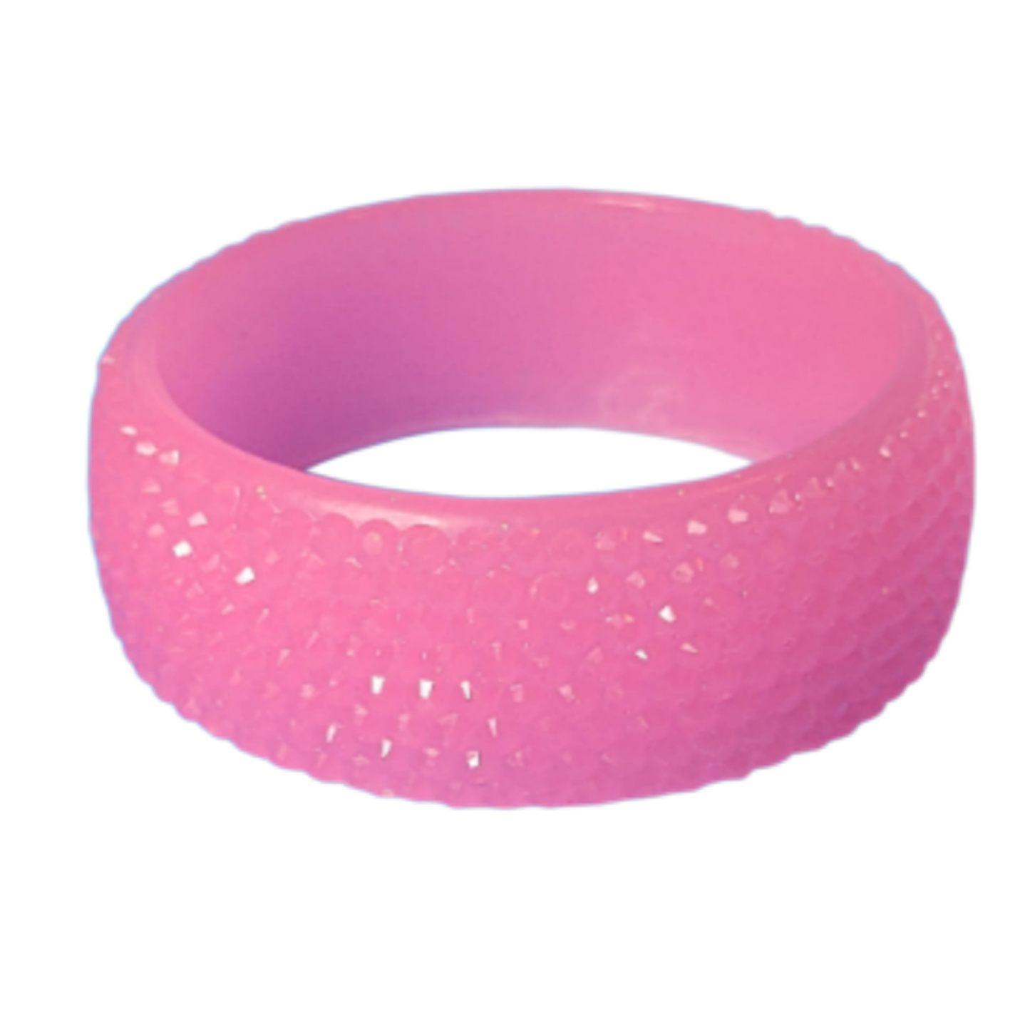 Glimmer pink bangle