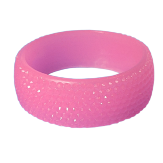 Glimmer pink bangle