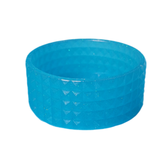 Blue glow bangle