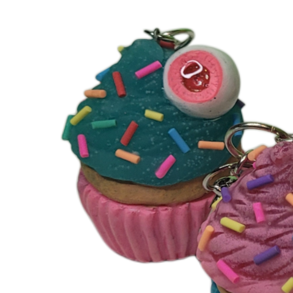 Cupcake bag charms
