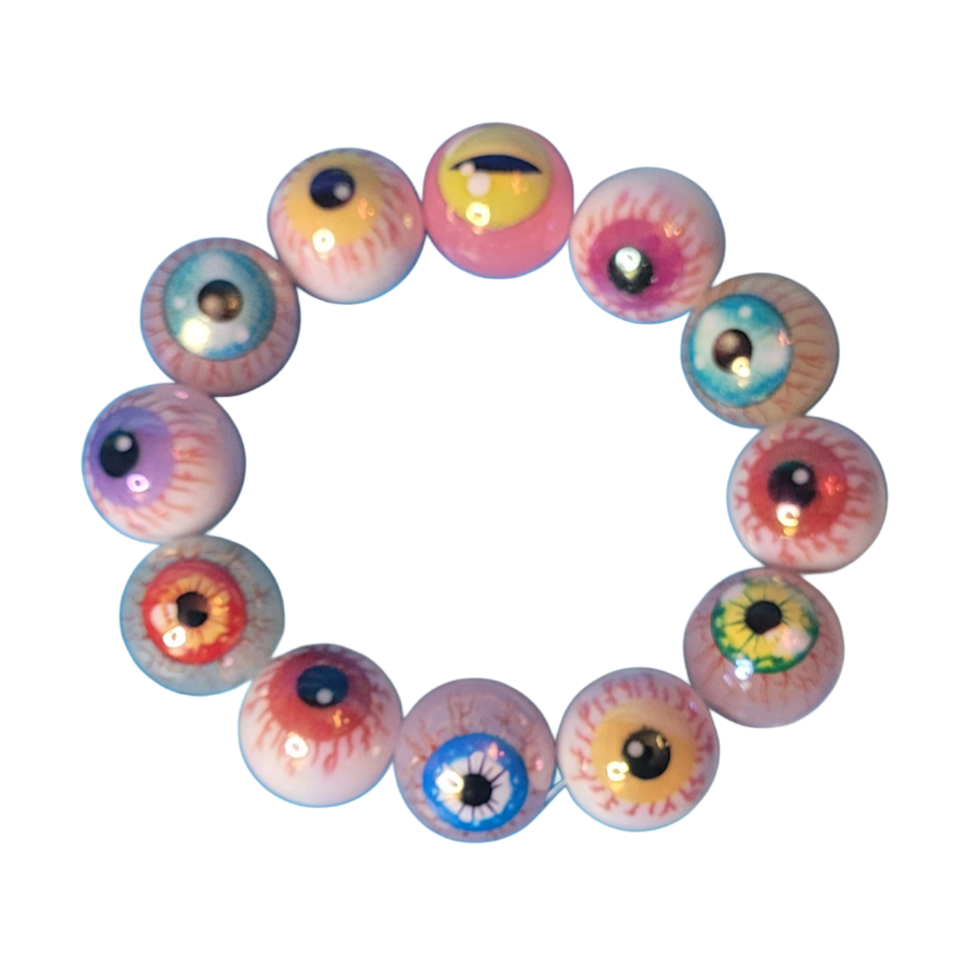 Eyeball bracelets