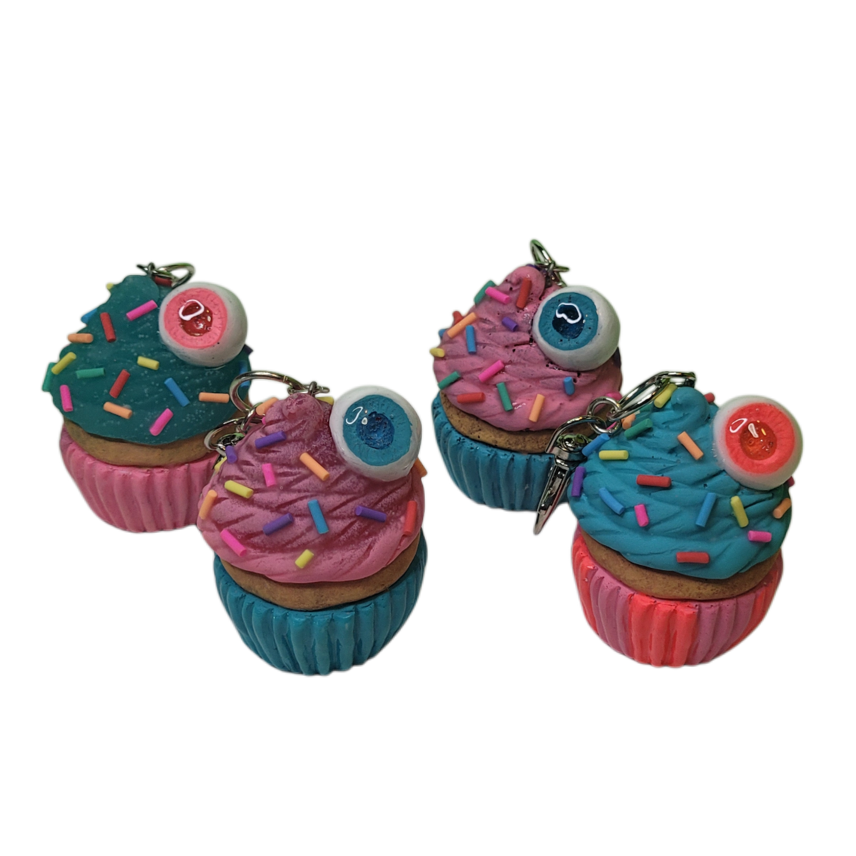Cupcake bag charms