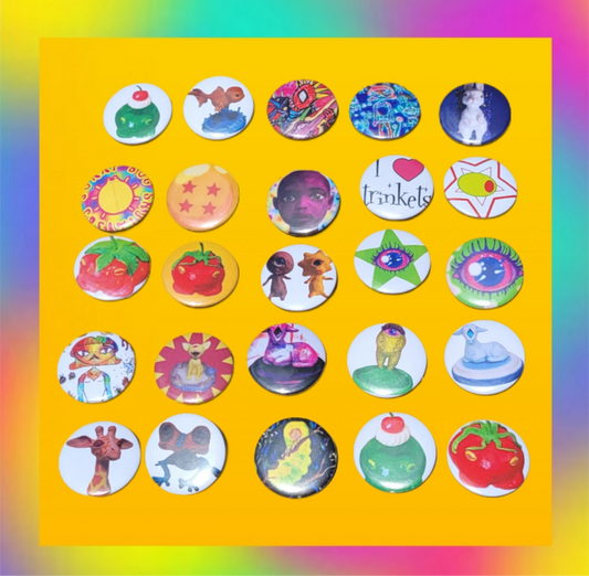 1.25 inch button pins