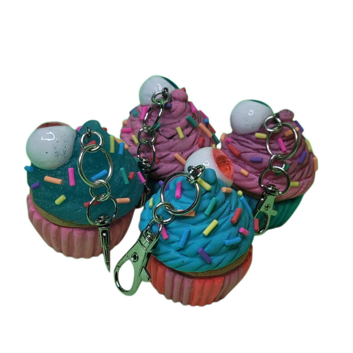 Cupcake bag charms